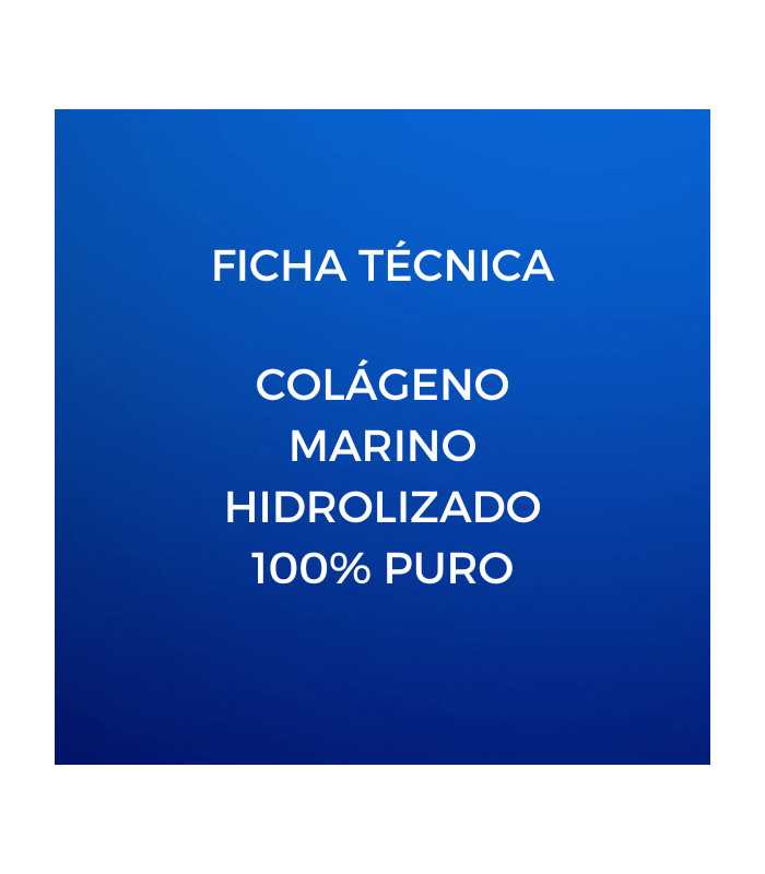 Ficha técnica Colágeno 100% Puro