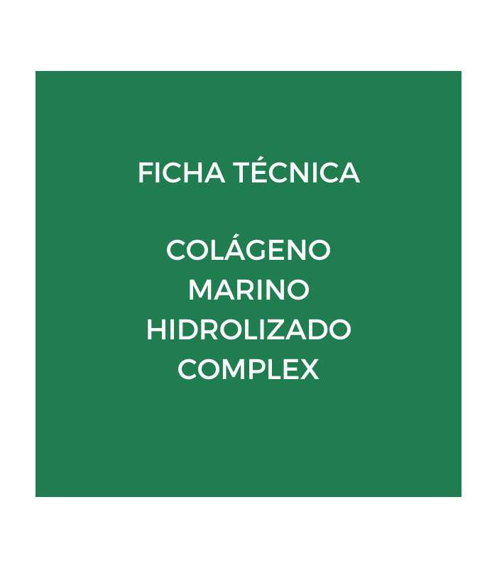 Ficha técnica Colágeno 100% Puro