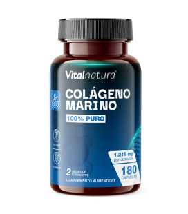 COLÁGENO MARINO 100% PURO 180 CÁPSULAS