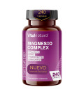 Citrato de Magnesio 1593 mg + Bisglicinato de Magnesio 600 mg + Vitaminas B5, B6 y Ashwagandha Pura, 240 cápsulas